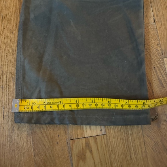 Red Clouds Collective - GN.01 WAXED CANVAS FITTED WORK PANT - HAVANA - Picture 4 of 6